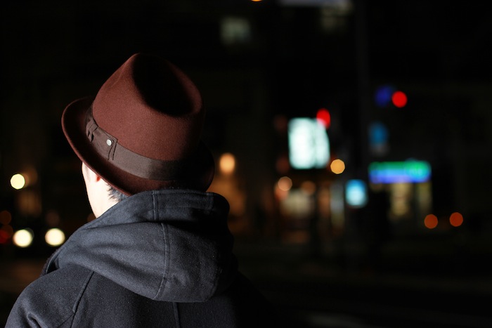 ×CRACKED TRIPLET PARKA (night version)