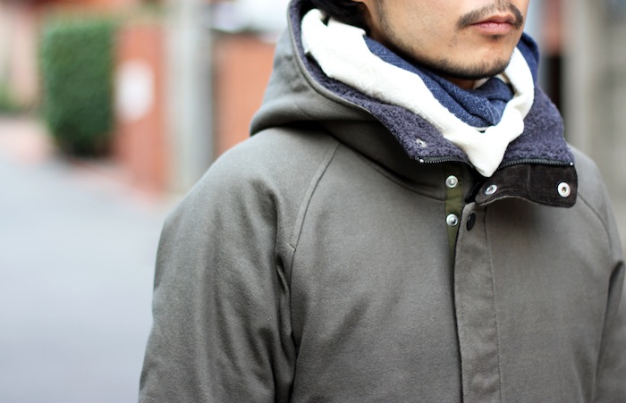 ×CRACKED TRIPLET PARKA (day version)