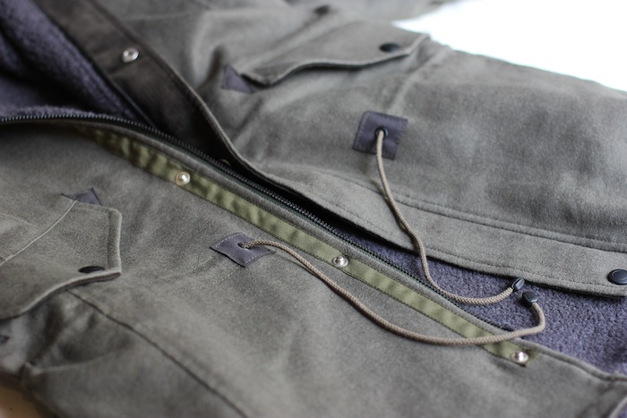 CRACKED TRIPLET PARKA