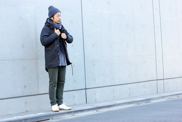 TRIPLET PARKA STYLES (×CRACKED TRIPLET PARKA BLACK)