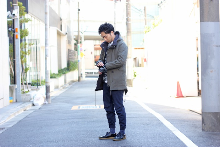 TRIPLET PARKA STYLES (×CRACKED TRIPLET PARKA OLIVE)