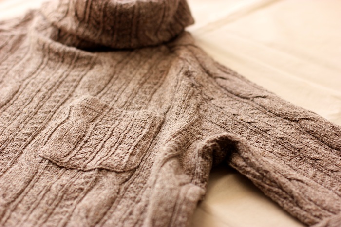 CABLE TURTLE NECK