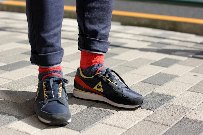 CRACKED ZIP TROUSERS（¥18,500+TAX）