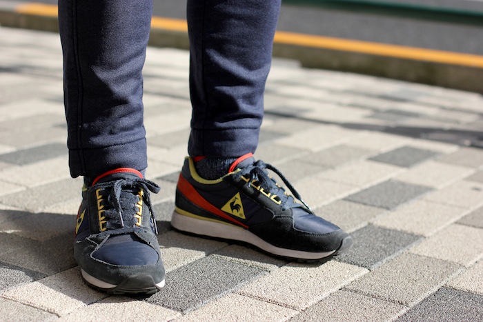 CRACKED ZIP TROUSERS（¥18,500+TAX）