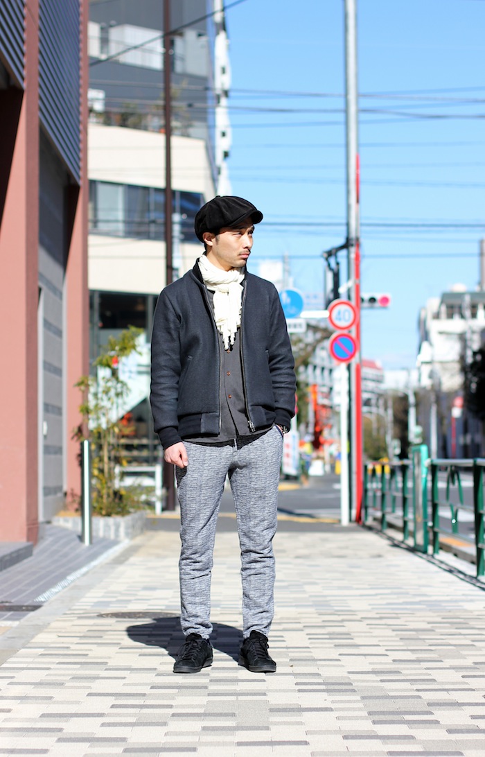 SPRING JACKET×NOISY JAQ TROUSERS