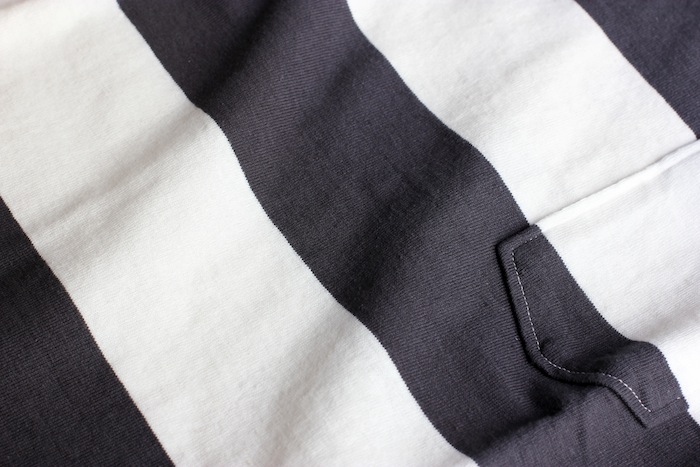 LS FURROW BORDER TEE（¥8,800+TAX）