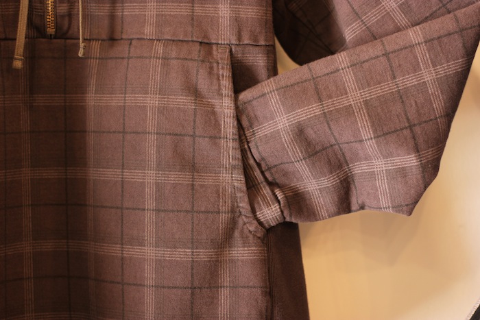  NP POPOVER PARKA CHECK（¥18,500+TAX）