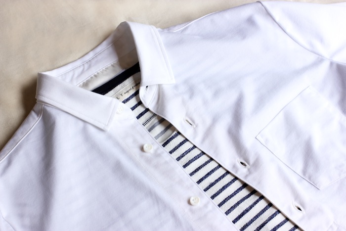 LUSTER POPOVER BORDER TEE