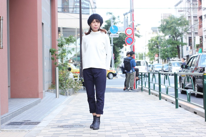 ×BRIGHT TURTLE NECK　160cm　TOPS SIZE0　PANTS SIZE1