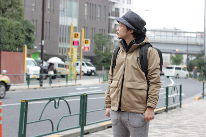 ×SHAGGY PO PARKA(NAVY)