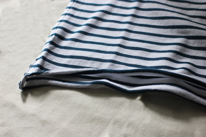 LS BRIGHT BORDER TEE