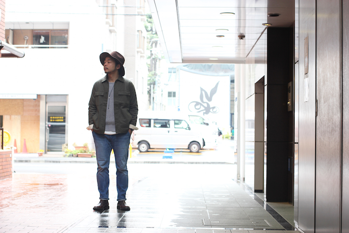 CAVALIER JACKET×FOLKSY KNIT SHIRTS