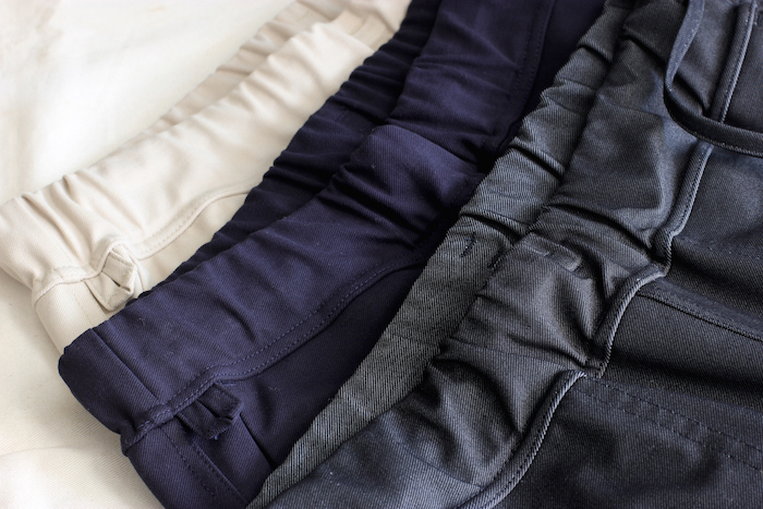day by day -BLANK RIB TROUSERS-