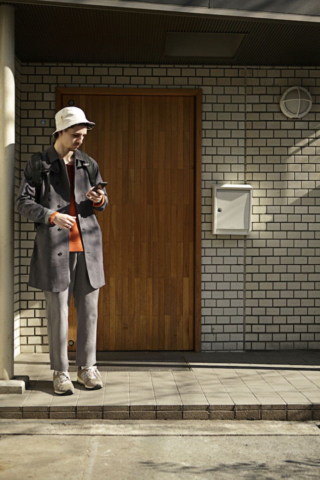 day by day -BRIGHT WIDE TROUSERS-