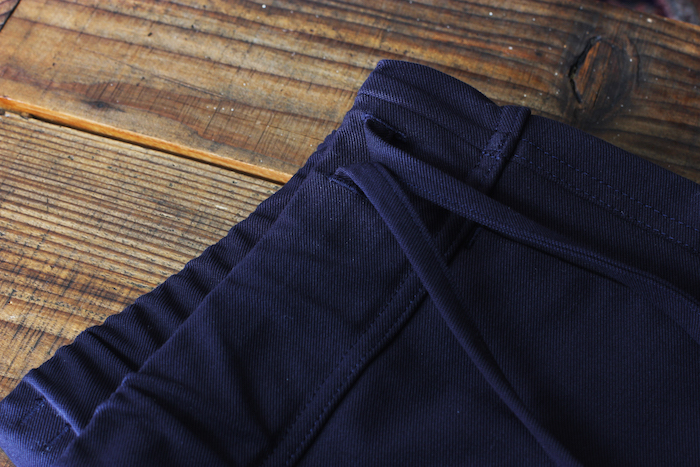 day by day -BLANK RIB TROUSERS-