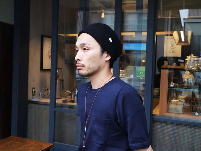 EXCLUSIVE KNIT CAP for 「TheWeft in iki ESPRESSO」