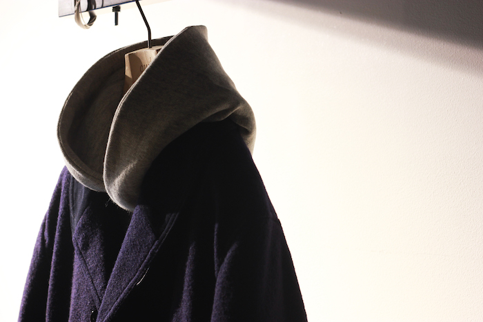 RAFFY PO PARKA × FROSTED SHAWL COAT