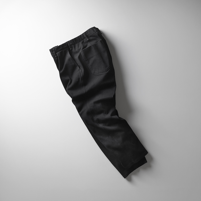 MAZARINE WD TROUSERS/BLACK INDIGO