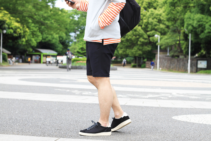CLOUDY HS PARKA × BRIGHT BORDER LS TEE