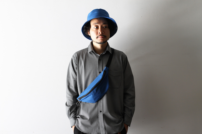 with ASTOR HAT?BLUE & ASTOR WAIST BAG/BLUE
