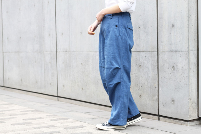 AZTEC FIELD TROUSERS with AWA INDIGO -SIZE1- 