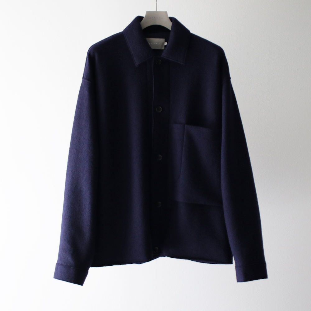 COMPRESSED WOOL CROPPED JACKET | JOURNAL | The Weft CURLY&Co. HEAD STORE