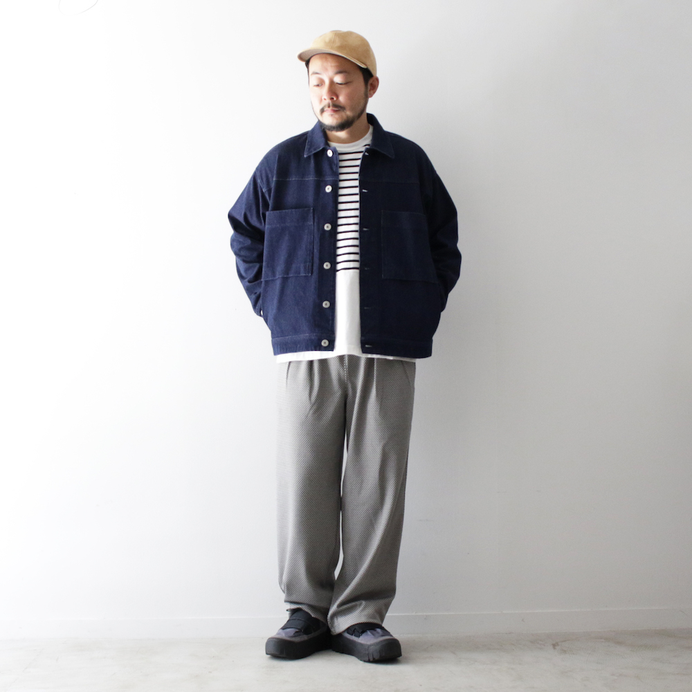 DENIM TRUCKER JACKET | JOURNAL | The Weft CURLY&Co. HEAD STORE
