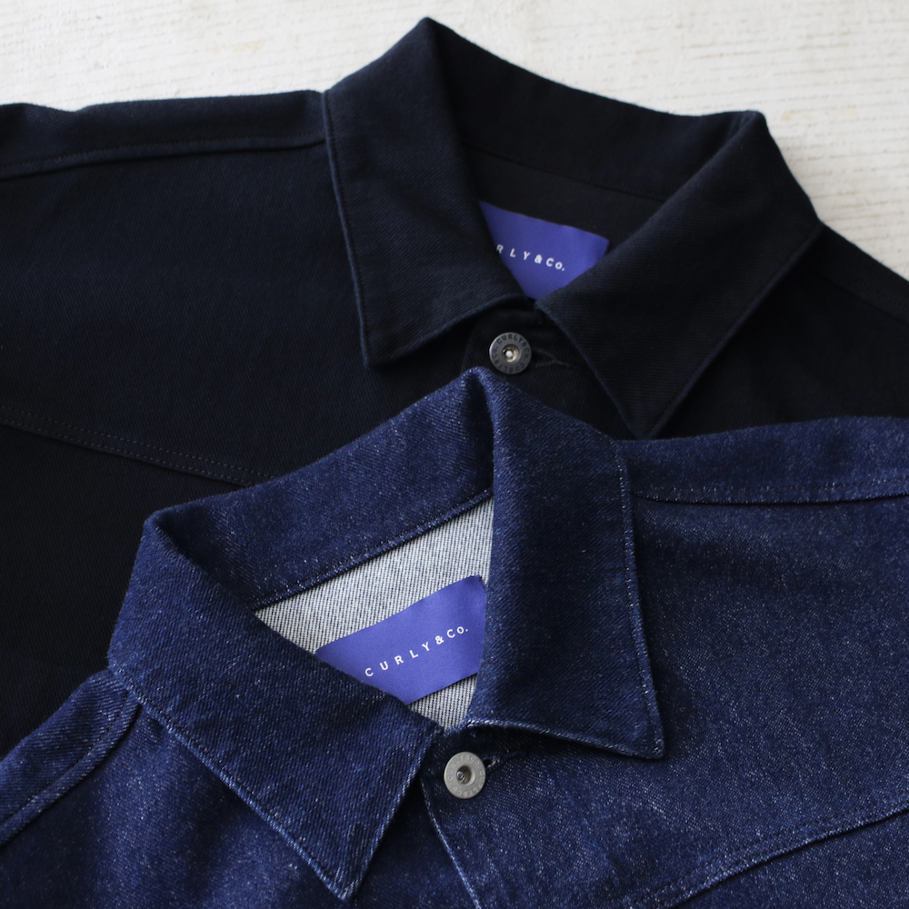 Curly&co. デニムジャケット DENIM TRUCKER JACKET | JOURNAL | The Weft CURLY&Co. HEAD STORE