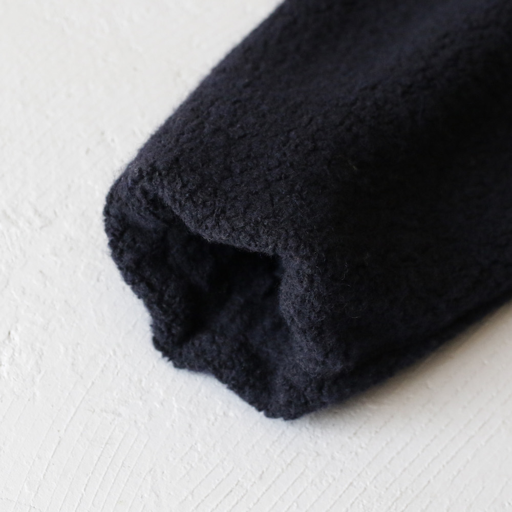 RECYCLED WOOL TUBE-NECK BLOUSON | JOURNAL | The Weft CURLY&Co