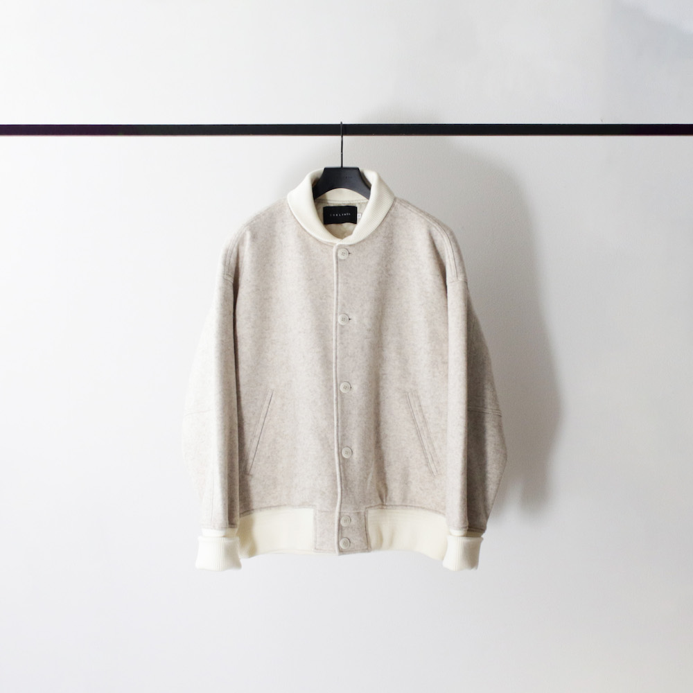RECYCLED BISHU WOOL VARSITY JACKET | JOURNAL | The Weft CURLY&Co 